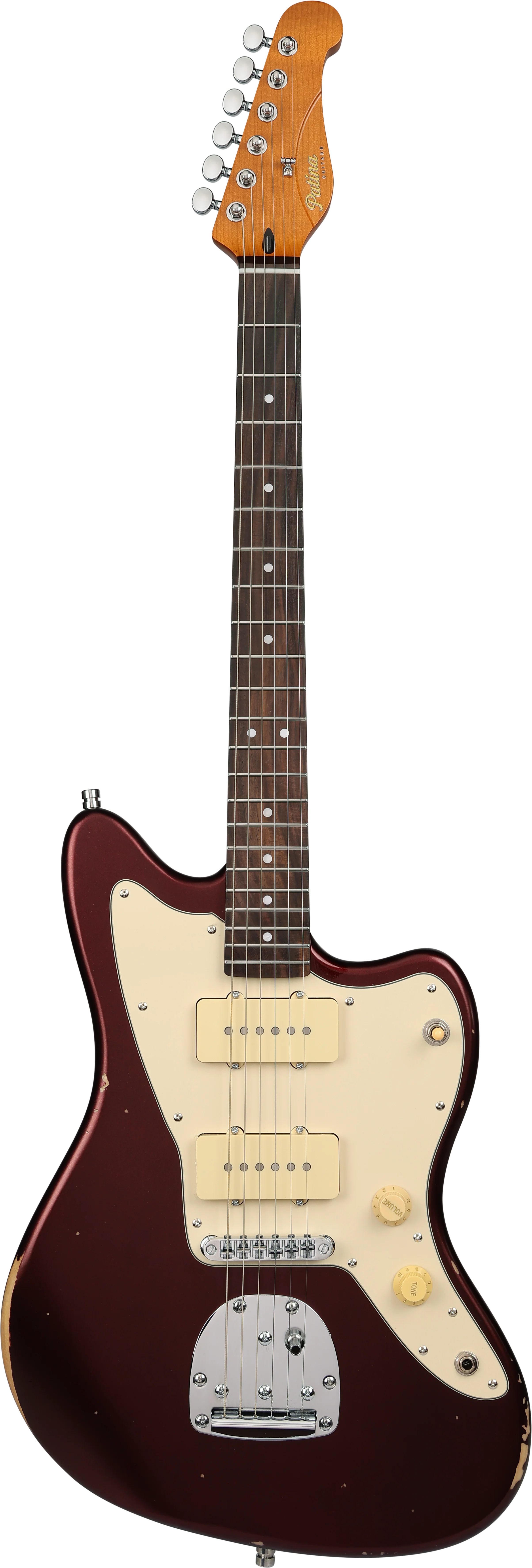 PJ-6 Oxblood Red Relic E-Gitarre